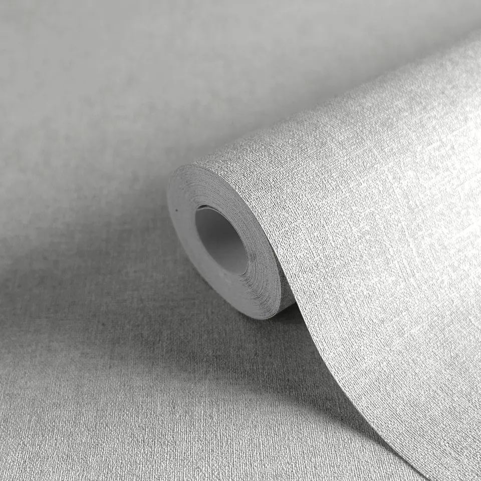 Papel Mural Lino Gris / 395659 (Spectrum) 2