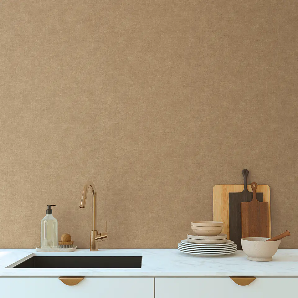 Papel Mural Lino Café / 395666 (Spectrum) 4