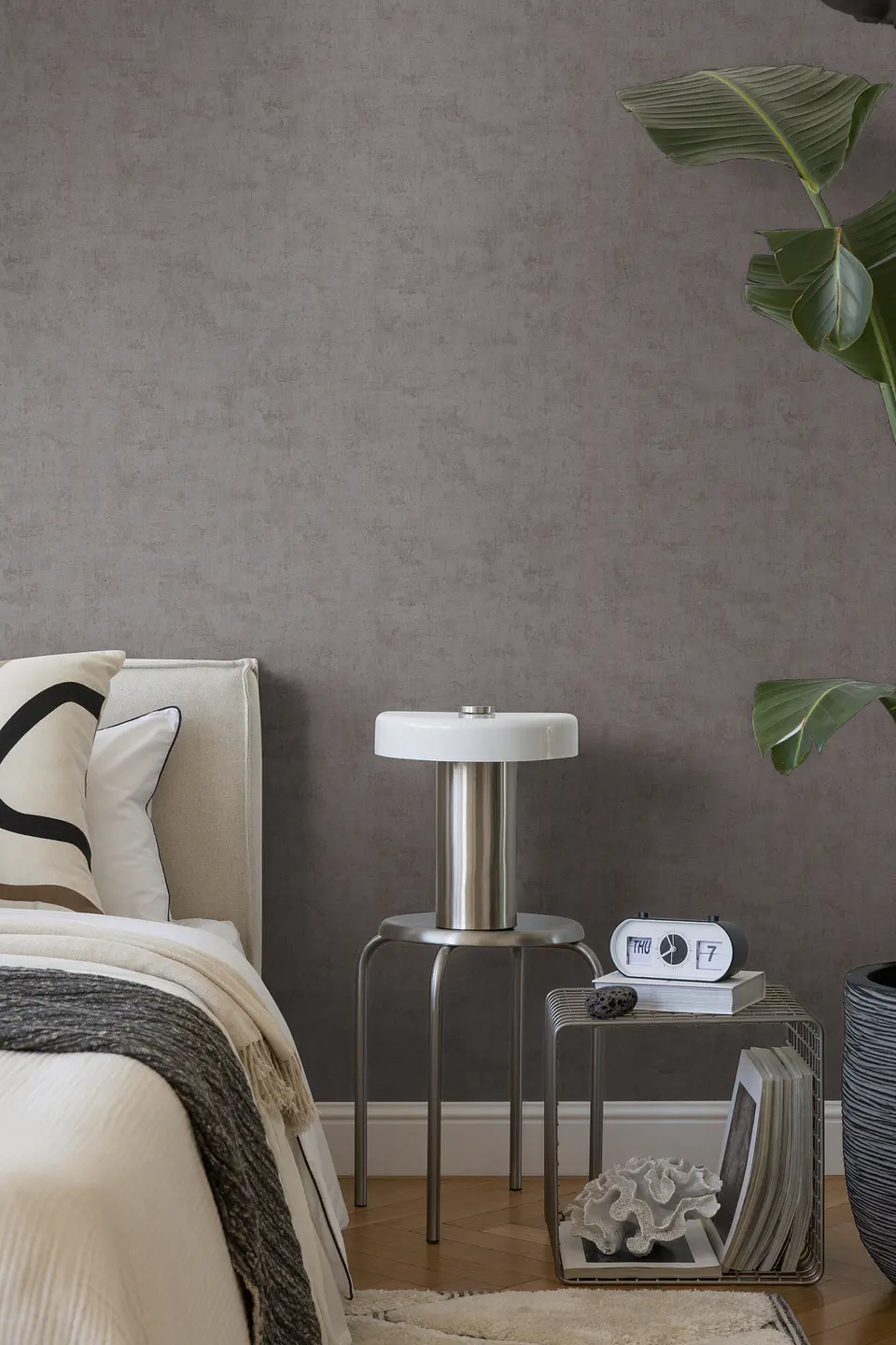 Papel Mural Acanalado Gris / 791525 (Spectrum) 1