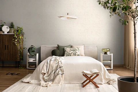 Papel Mural Acanalado Gris / 791544 (Spectrum)