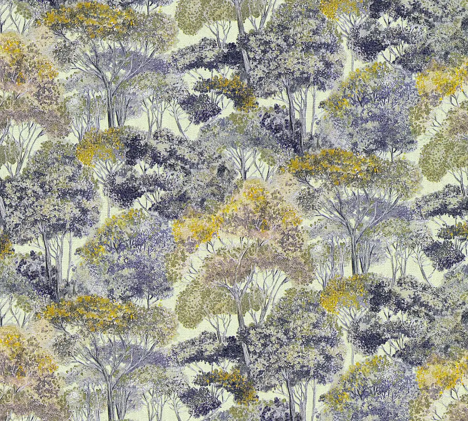 Papel Mural Arboles Azul / 792271 (Spectrum) 4