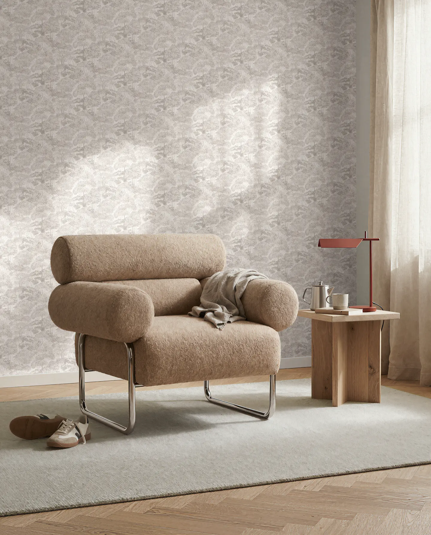 Papel Mural Arboles Gris / 792272 (Spectrum) 3
