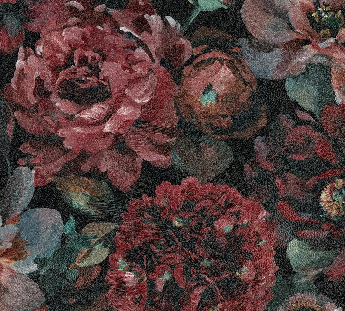 Papel Mural Floral Rojo / 792312 (Spectrum) 5