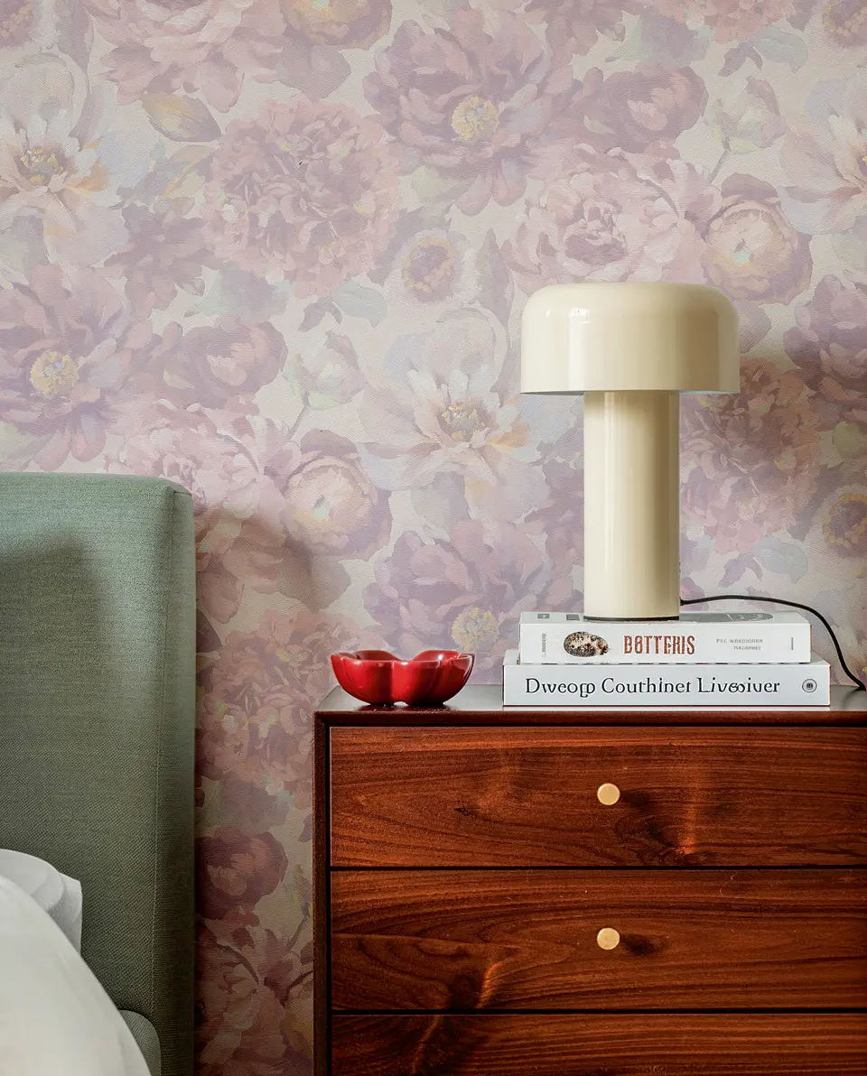 Papel Mural Floral Rosado / 792314 (Spectrum) 3