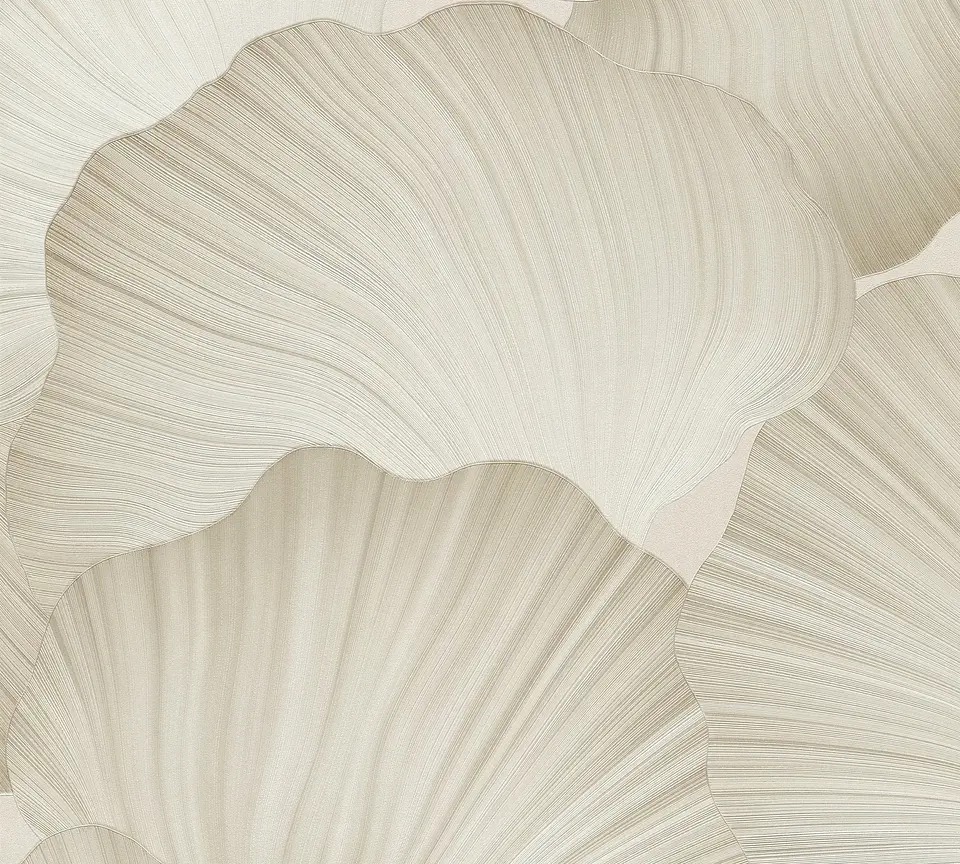 Papel Mural Hojas Ginkgo Crema / 792331 (Spectrum) 5