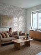Papel Mural Hojas Ginkgo Gris / 792332 (Spectrum) - Miniatura 1