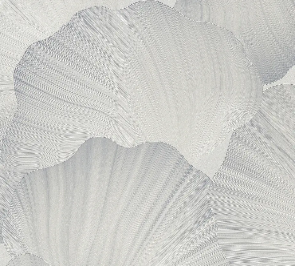 Papel Mural Hojas Ginkgo Gris / 792332 (Spectrum) 5
