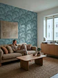 Papel Mural Hojas Ginkgo Turquesa / 792336 (Spectrum) - Miniatura 3