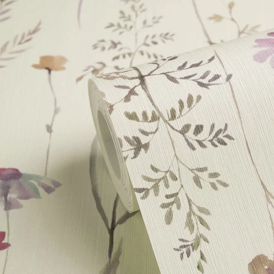 Papel Mural Flores Acuarela / 792371 (Spectrum) 3