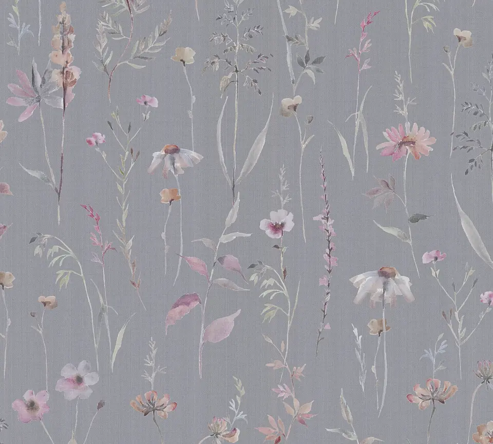Papel Mural Flores Acuarela / 792372 (Spectrum) 4