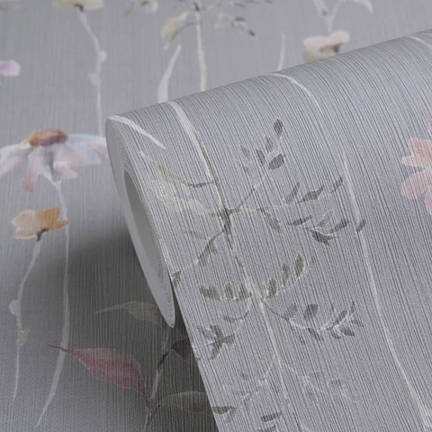 Papel Mural Flores Acuarela / 792372 (Spectrum)