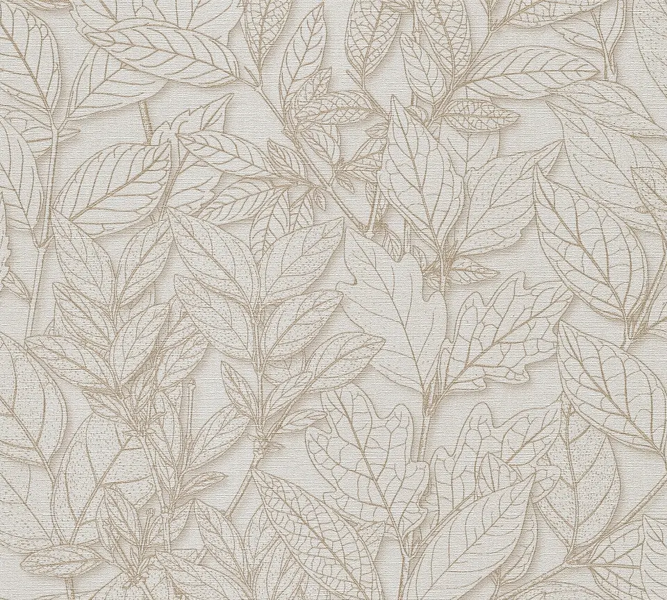 Papel Mural Hojas Gris / 792382 (Spectrum) 4