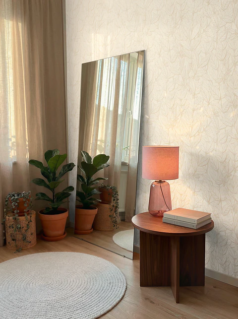 Papel Mural Hojas Beige / 792384 (Spectrum)
