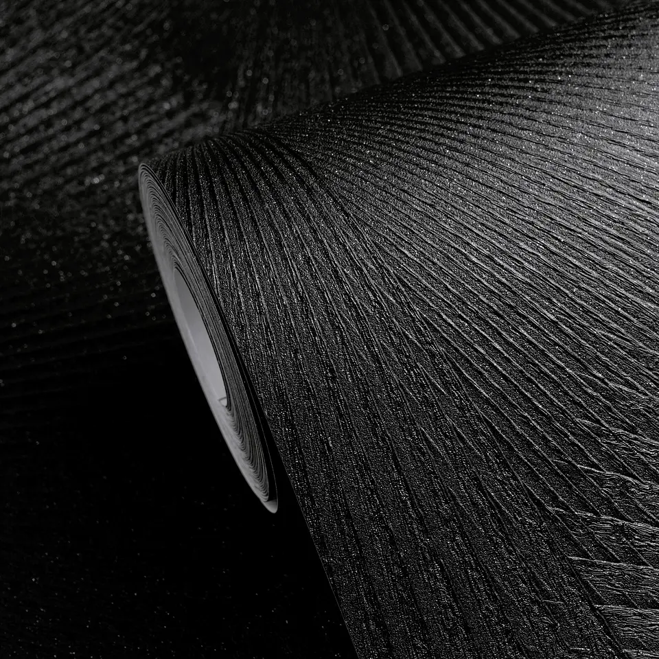 Papel Mural Espiral Satinado Negro / 792528 (Spectrum) 4