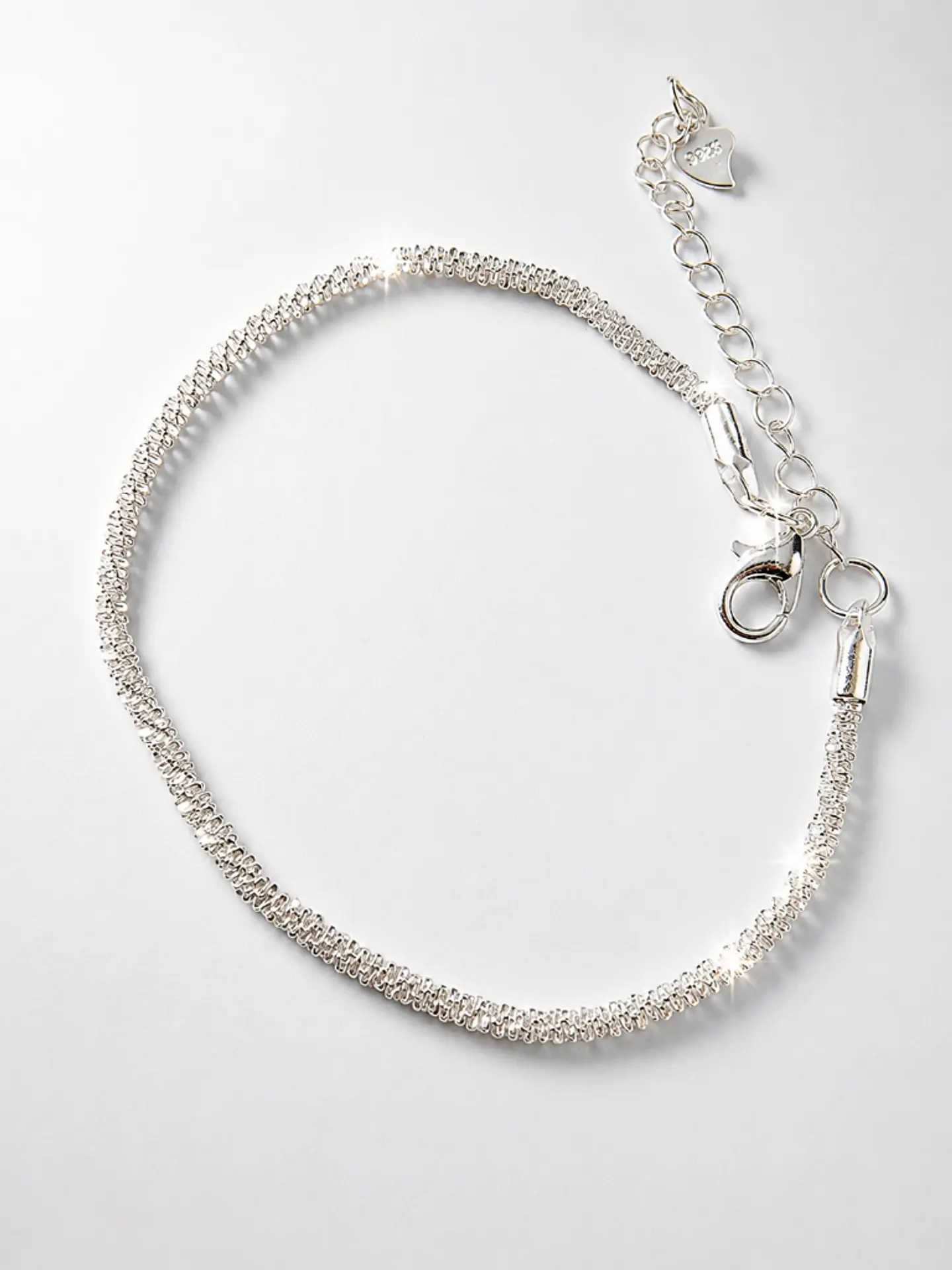 Brazalete plata atemporal pureza brillo 1