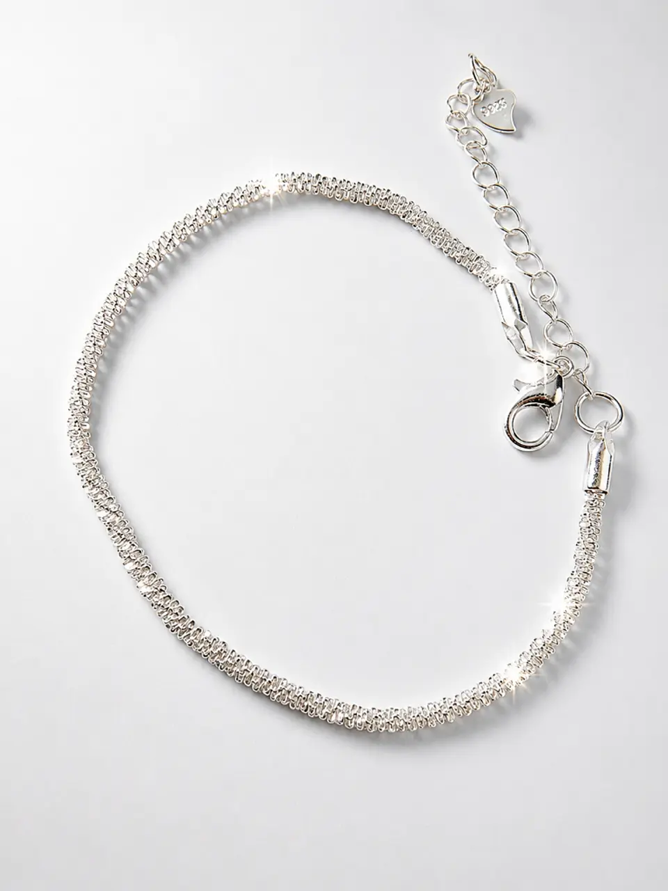 Brazalete plata atemporal pureza brillo 1