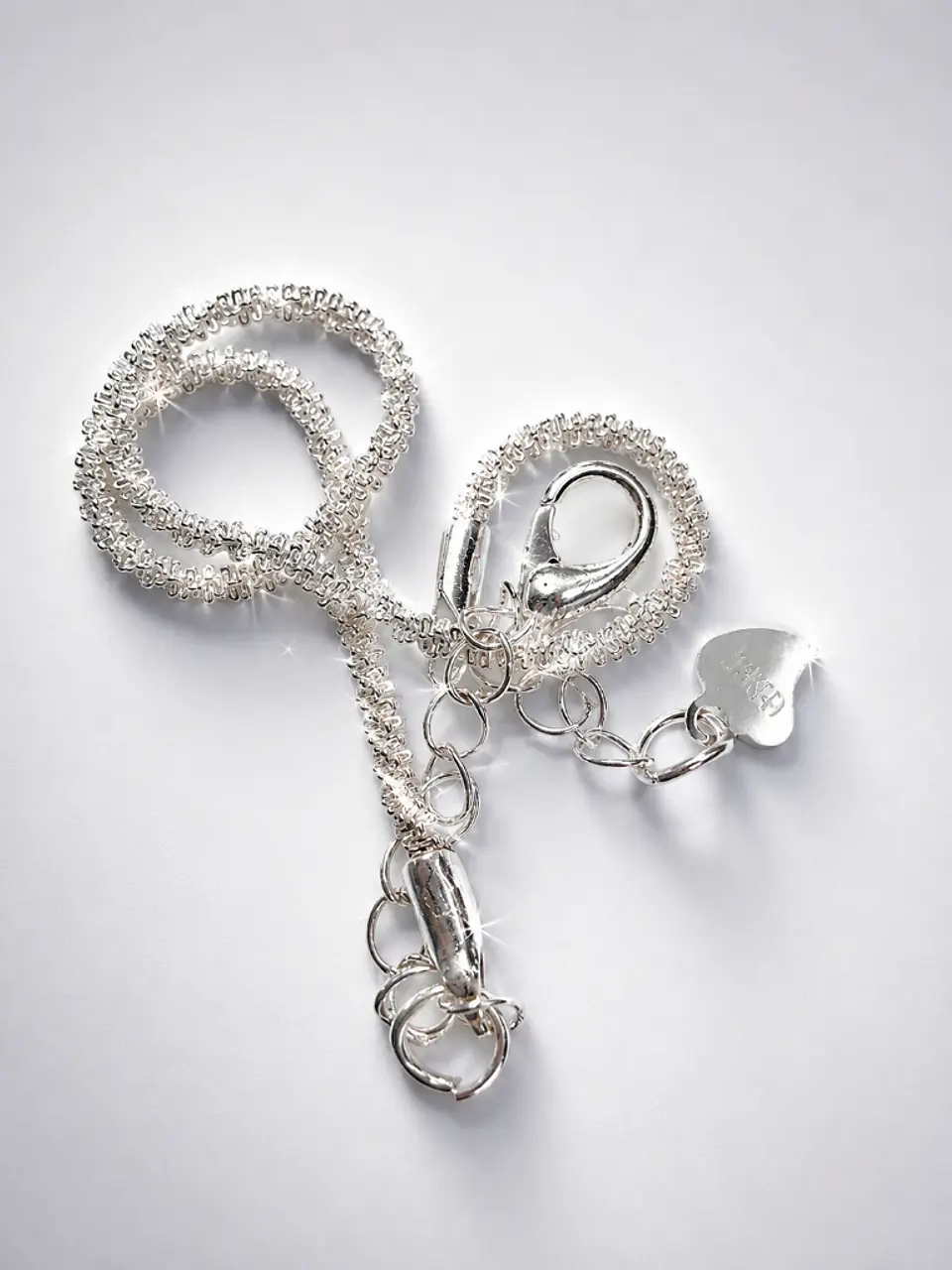 Brazalete plata atemporal pureza brillo 4