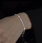 Brazalete plata atemporal pureza brillo - Miniatura 2