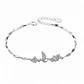 Brazalete plata 925 colibrí con circones - Miniatura 3