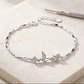 Brazalete plata 925 colibrí con circones - Miniatura 5