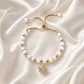 Pulsera ojo de gato colgante cristal - Miniatura 3