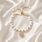 Pulsera ojo de gato colgante cristal - Miniatura 4