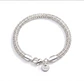 Pulsera plata 925 cadena espiga doble - Miniatura 1