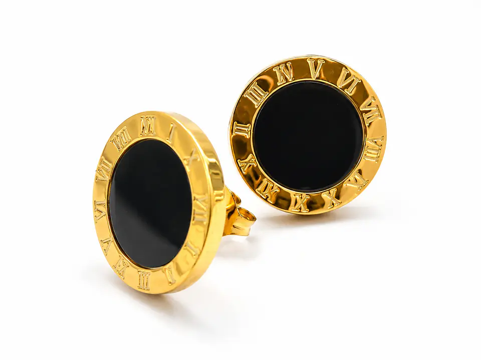 Conjunto dorado y negro tres piezas 3