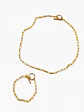 Conjunto dorado cierre T-bar industrial - Miniatura 3