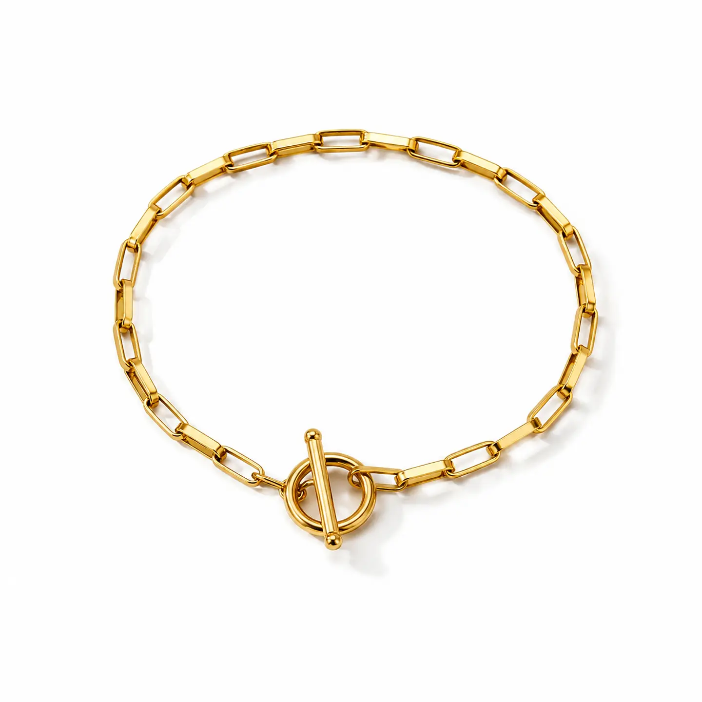 Conjunto dorado cierre T-bar industrial 4