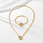 Conjunto dorado cierre T-bar industrial - Miniatura 1