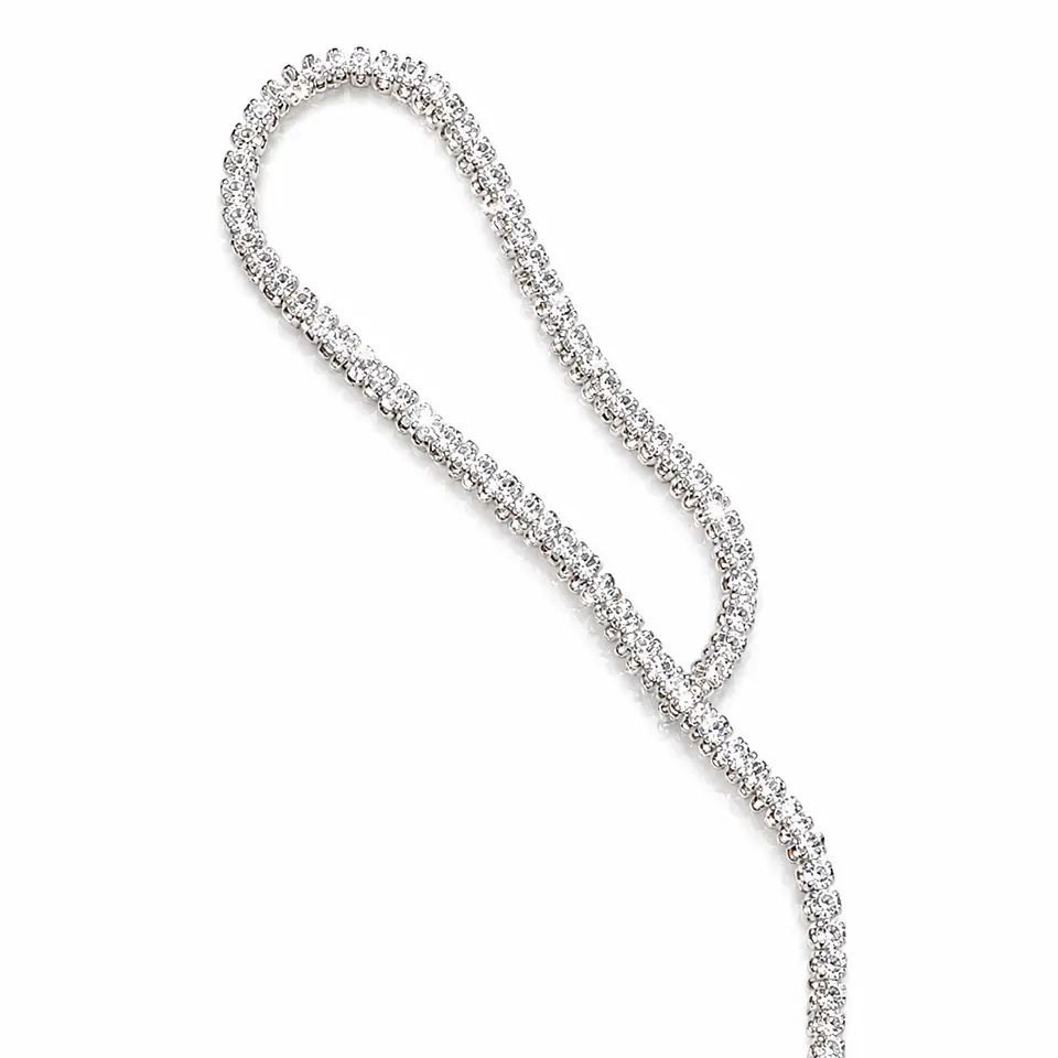 Conjunto plata tenis collar y pulsera 2