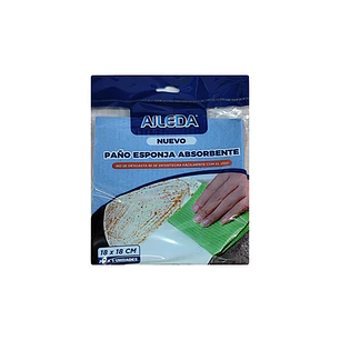 Paño esponja absorbente