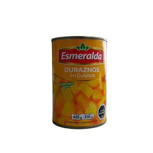 Duraznos cubitos Esmeralda