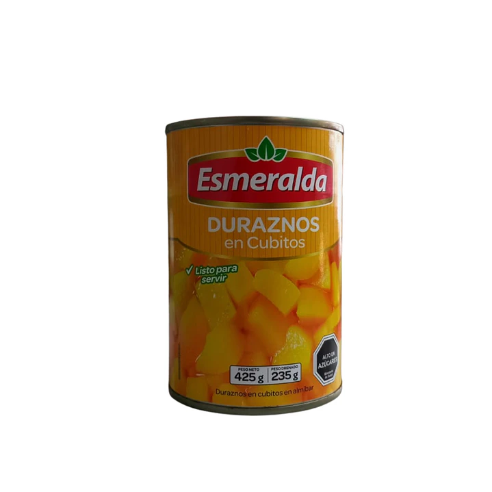 Duraznos cubitos Esmeralda 1