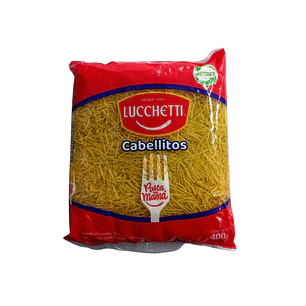 Fideos cabellitos Lucchetti