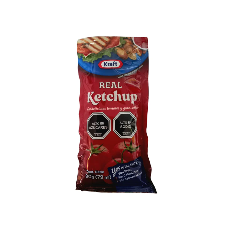 Ketchup 90grs kraft 1