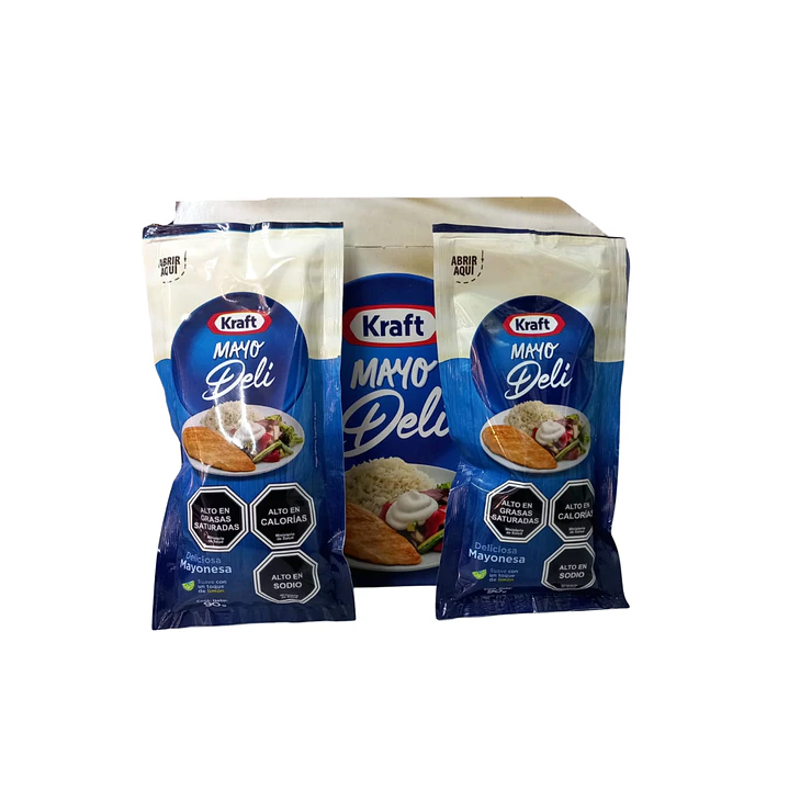 Mayo deli 90grs kraft 1