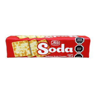 Galletas soda fruna