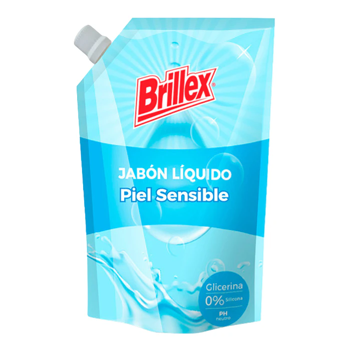 Jabón líquido Brillex piel sensible 750 ml 1