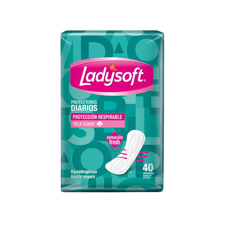 Protectores diarios ladysoft 40 unidades  1