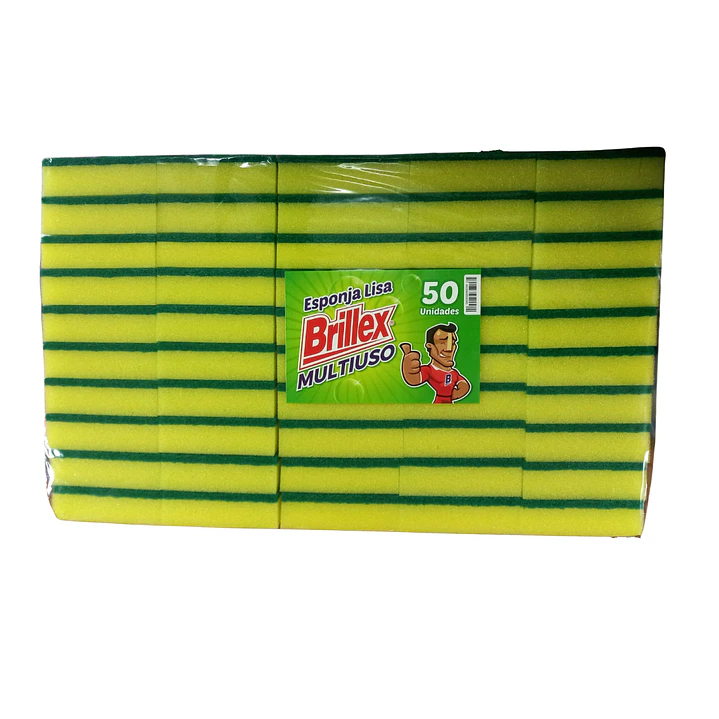 Esponja lisa multiuso 50 uni 1