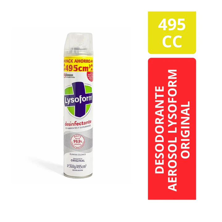 Lysoform aerosol 495 cc 1