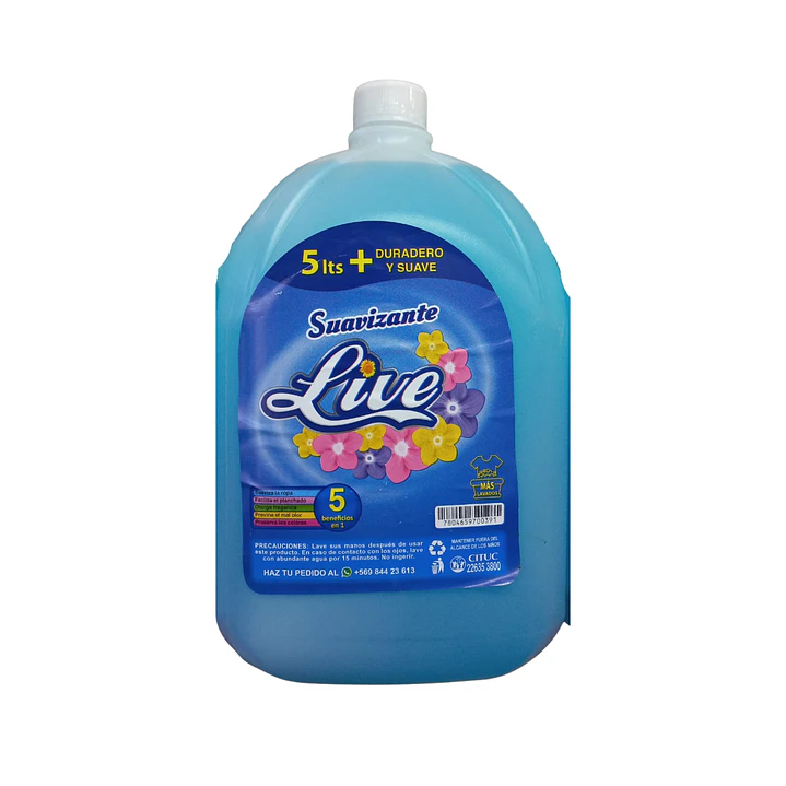 Suavizante live 5 lts  1