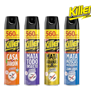 Killer aerosol 560 cc
