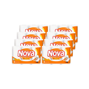 Manga Toalla Nova Clásica 24 rollos