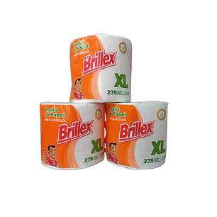 Toallas XL Brillex doble hoja prepicada