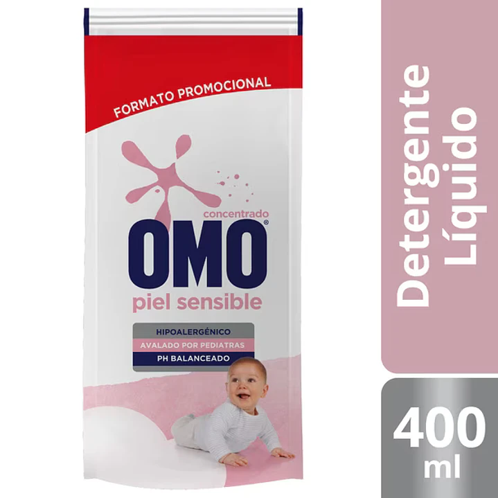 Omo líquido 400 ml 2