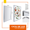 Caja de luz led 