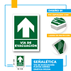 Vía de Evacuación Dirección Recta
